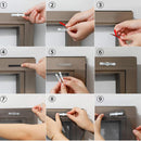 Power Magnet Screen Window Installation Buckle Traceless Letter Retaining Cli
