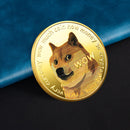 Dogecoin Coin Metal Art Collection Cryptocurrency Virtual Currency Souvenir