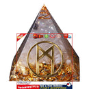 Crystal Pyramid Healing Crystal Point Positive Energy Generator (Humanity) Newly