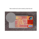 Bank Card Case Protection Sleeve Business Card Case Translucent ID Card Holder