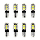 9SMD Light Bulbs 12V T10 W5W Dome Map License Plate Light Car LED Reading Bulbs