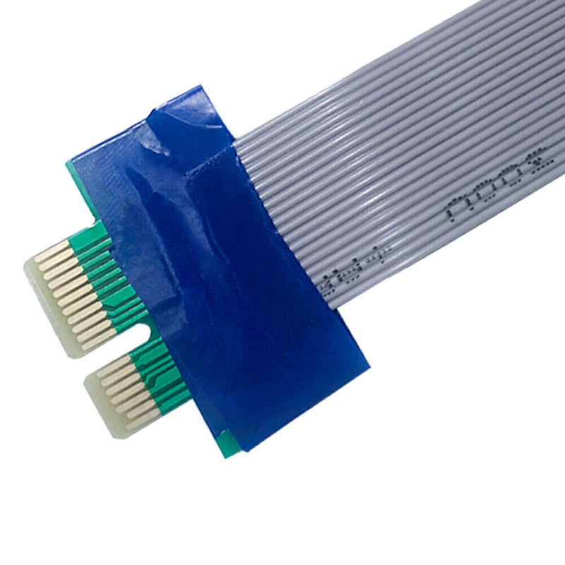 15cm PCIe 1X to 1X Extension Flexible Cable PCIE PCI Express Riser Card Extender