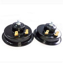 Chrome 12V Motorcycle Truck Car Air Horn Super Loud Loud Car Horn Speaker