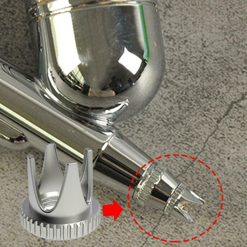 1Pc Brass Airbrush Crown Shape Needle Cap Air Brush Accessories Parts Brand K9W2