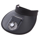 #A Breathable Summer Hat with Fan Sunscreen Visor Cap Fishing Hat for Sport Outd