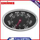 Oval Stainless Steel BBQ Grill Meat Thermometer Gauge Temperature
