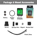 Bike Speedometer Wireless Stopwatch Bicycle Computer Cycling Odometer