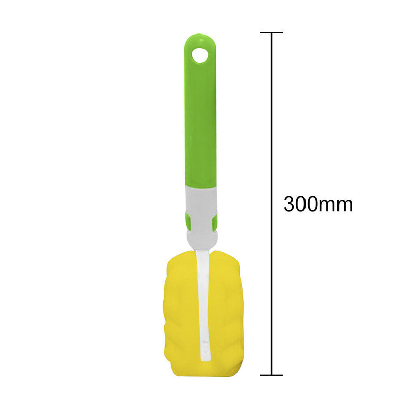 30CM Lengthened Detachable Baby Clean Sponge Special Bottle Brush (Green)