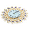 Large Wall Clock Luxury Peacock Diamond Wall Clocks Metal Living Room Digital Needle Wall