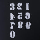 1 Set Number Metal Cutting Dies Stencil Hand Craft DIY Scrapbooking Card Newly