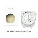 Mini Pointer Thermometer Hygrometer Room Humidity Temperature Meter (White)