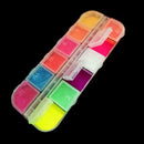 Luminous Pigment Fluorescent Powder Glow In The Dark Art L3V0 Decor DIY P0F3
