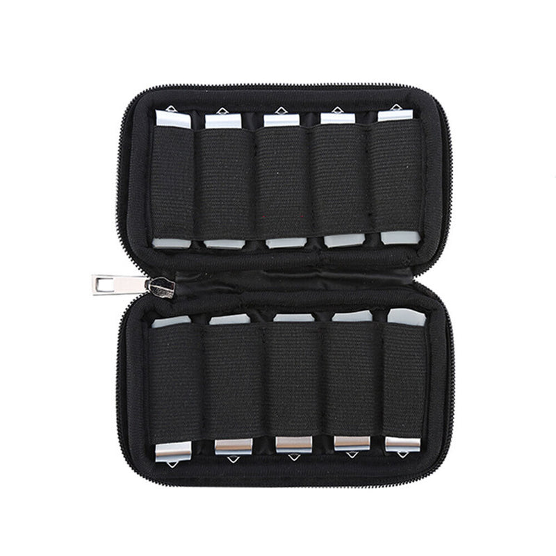 Portable Digital Flash Drives Case Organizer U Disk Storage Bag (10 Slot B)