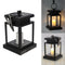 Solar Powered LED Outdoor Candle Light Portable Lantern Novelty for Camping Wa
