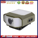 Waterproof Sensor Camping Headlamp COB LED Cap Clip Head Lamp (NO Car Charger)