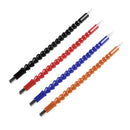 Flexible Shaft Electric Screwdriver Drill Bit Extension Rod (Black 295mm)