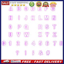 40pcs/set Alphabet Letter Number Fondant Cake Mold Biscuit Baking Mould