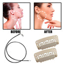 Face Lift Band Invisible Hairpin Remove Eye Fishtail Wrinkles Tape (Beige) Newly