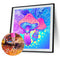 #A 5D Diamond Painting Kit Purple Bear Full Round Drill DIY Wall Art Crafts Mo