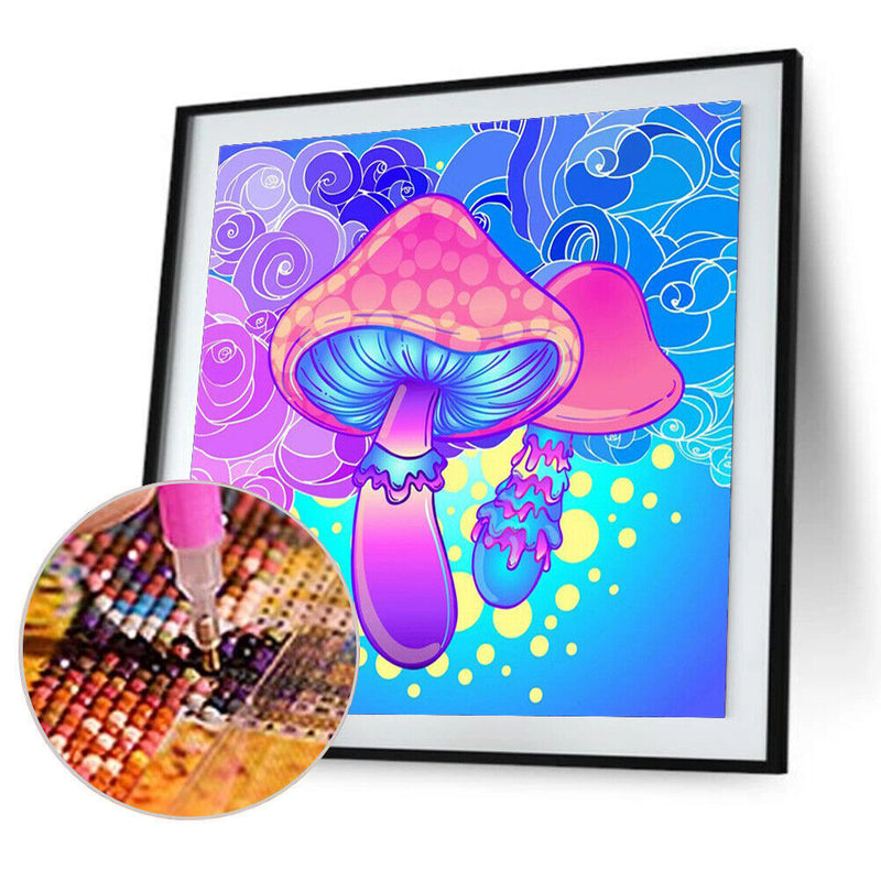 #A 5D Diamond Painting Kit Purple Bear Full Round Drill DIY Wall Art Crafts Mo