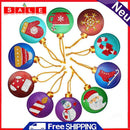10pcs Single-sided Special Shape Diamond Painting Christmas Tree Home Decoration