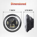 Eyebrow Indicator Lights Side Marker Lights For Jeep Wrangler JK LJ TJ CJ