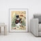 DIY Acrylic Drawing Oil Paint by Numbers Christmas Snowman Picture Home Dec