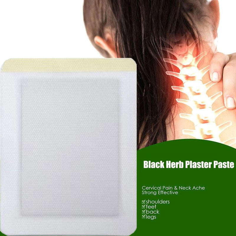 3* Black Herb Plaster Paste Knee Joint Pain Relief Patches Plaster Back Muscle_
