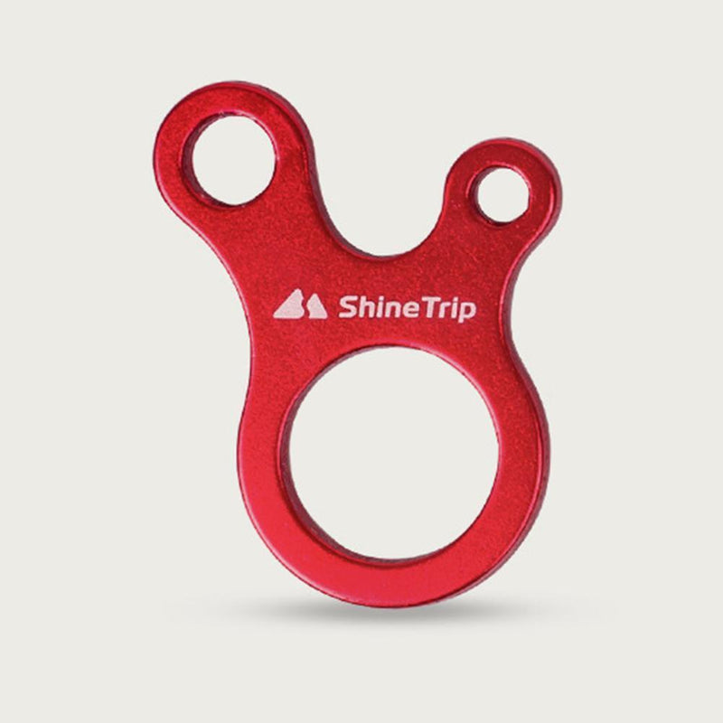 ShineTrip 10x Outdoor Camping Tent Rope Buckles Tensioner Fastener (Red)