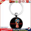 World Cup Football Soccer Pendant Key Chain Bag Car Keyrings Gifts/Black Newly
