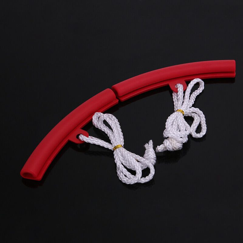 2pcs Motorcycle Saver Changing Tyre Tire Wheel Rim Edge Protectors (Red) Newly