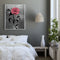 Flower Butterflies Canvas Painted Oil Paint By Numbers Modern Bedroom Wall Art