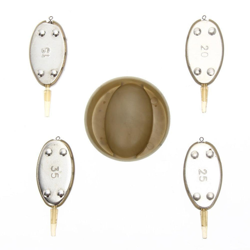 Method Feeder (15g,20g,25g,35g) Sinker Quick Release Mould set for Fishing Newly