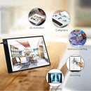 A4 Digital Graphics Tablet LED Drawing Board Light Box Tracing Copy Pad Newly