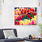 Colorful Flower Oil Paint By Number Kit DIY Drawing Canvas Picture for Adults