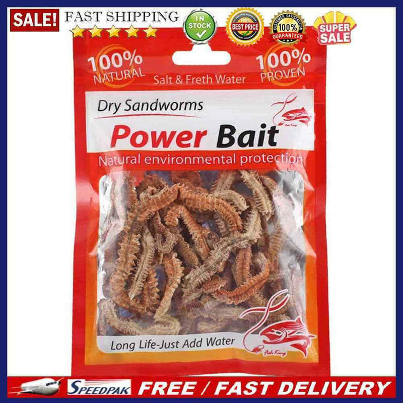 1 Bag Saltwater Freshwater Fishing Lures Sandworm Sea Fishing Artificial Ba