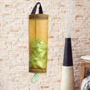 Reusable Grocery Bag Holder Nylon Hanging Trash Bags Store Organizer (A) Newly