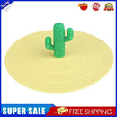 Silicone Leakproof Cup Lids Heat Resistant Reusable Sealed Cover (A)