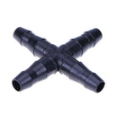 20pcs 4-Way Irrigation Connector Water Pipe Diverter Straight Cross