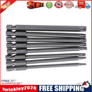 8Size/Set 100mm Length Magnetic Torx Screwdriver Bits Set Electric Screwdri