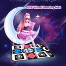 USB Wired Non-Slip Dance Mats HD Foot Print Dancing Game Step Pad for PC