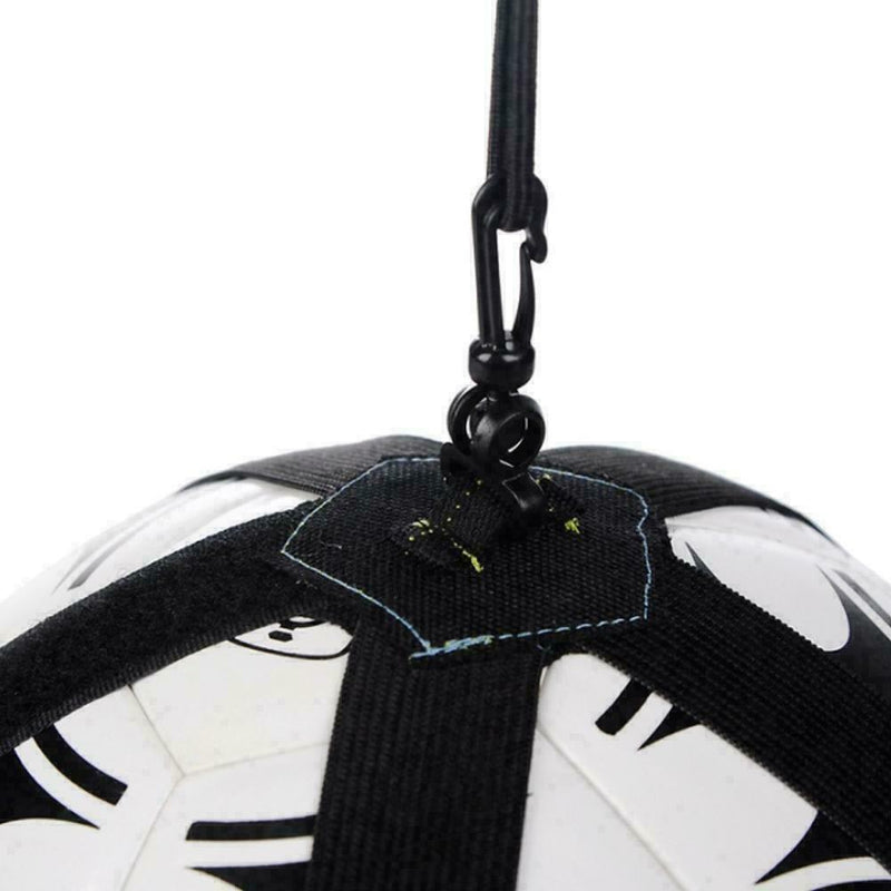 Soccer Football Kick Throw Trainer Solo Practice Training Skill C1H3 Aid Q0U2