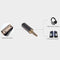 3.5mm Male to Female M/F Stereo Audio Plug CTIA to OMTP Headphone Adapter  Newly