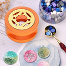 Retro Wax Seal Melting Pots Furnace Sealing Wax Stove Pot Beads Heaters (C)