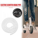 Electric Scooter Brake Pipe Protector Spiral Winding Wire for M365 (White) Newly