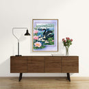 Partial Special-shaped Diamond Painting Kits Birds Flowers Mosaic Craft (YXC1