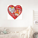 5D DIY Diamond Painting Valentines Day Love Full Round Drill Mosaic Picture Art