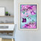 Flowers and Butterflies Oil Paint By Numbers DIY Handpainted on Canvas Wall Arts