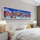 Diamond Embroidery House Snow Drawing Kit DIY Rhinestone Mosaic for Wall Gift