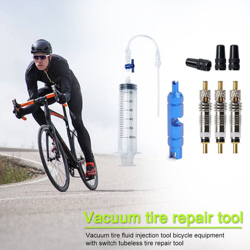 Bike Tyre Repairing Sealant Injector Tools Cycling Tire Maintenance Liquid Tool